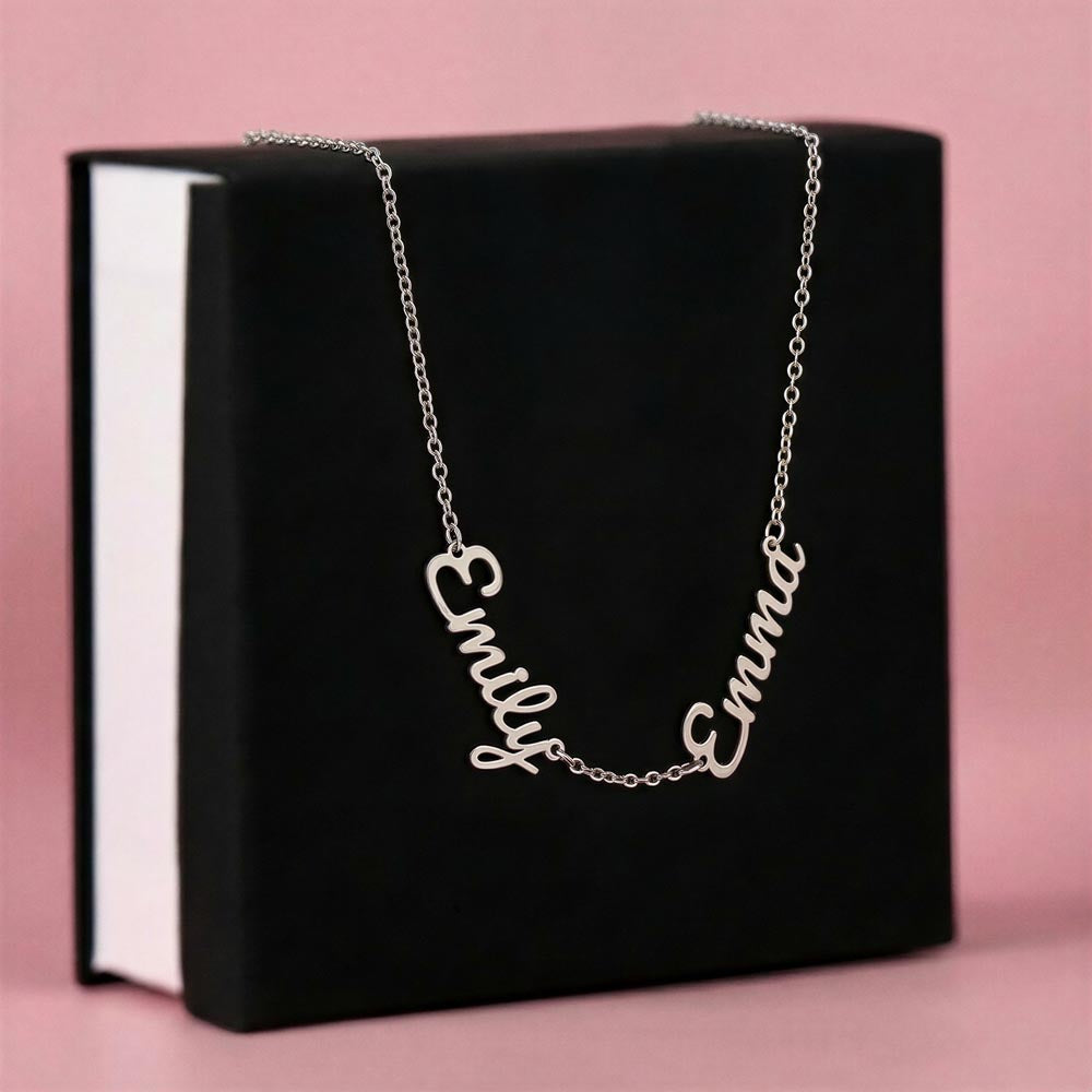 Multi Name Necklace