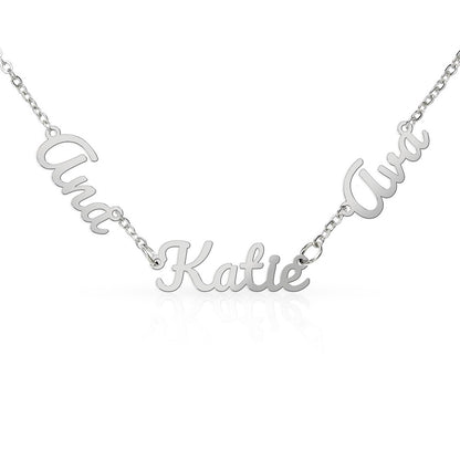 Multi Name Necklace
