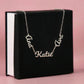 Multi Name Necklace