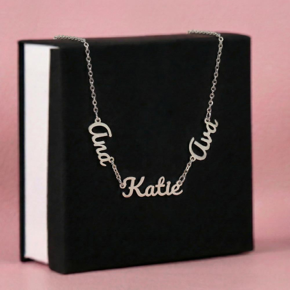 Multi Name Necklace