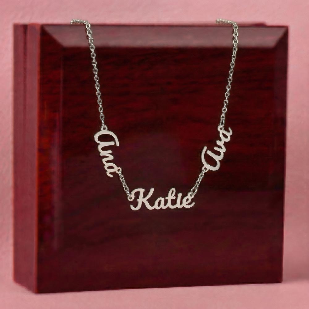 Multi Name Necklace