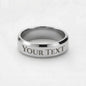 Custom Engraved Men's Ring