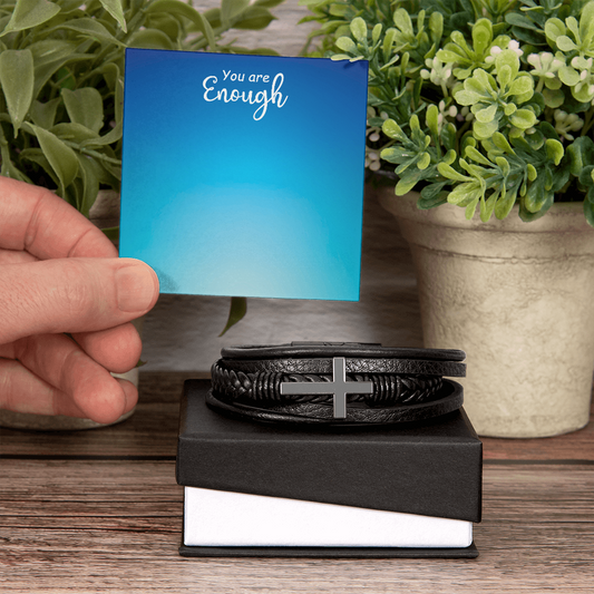 Men's Cross Bracelet