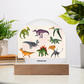 Dome Acrylic Plaque