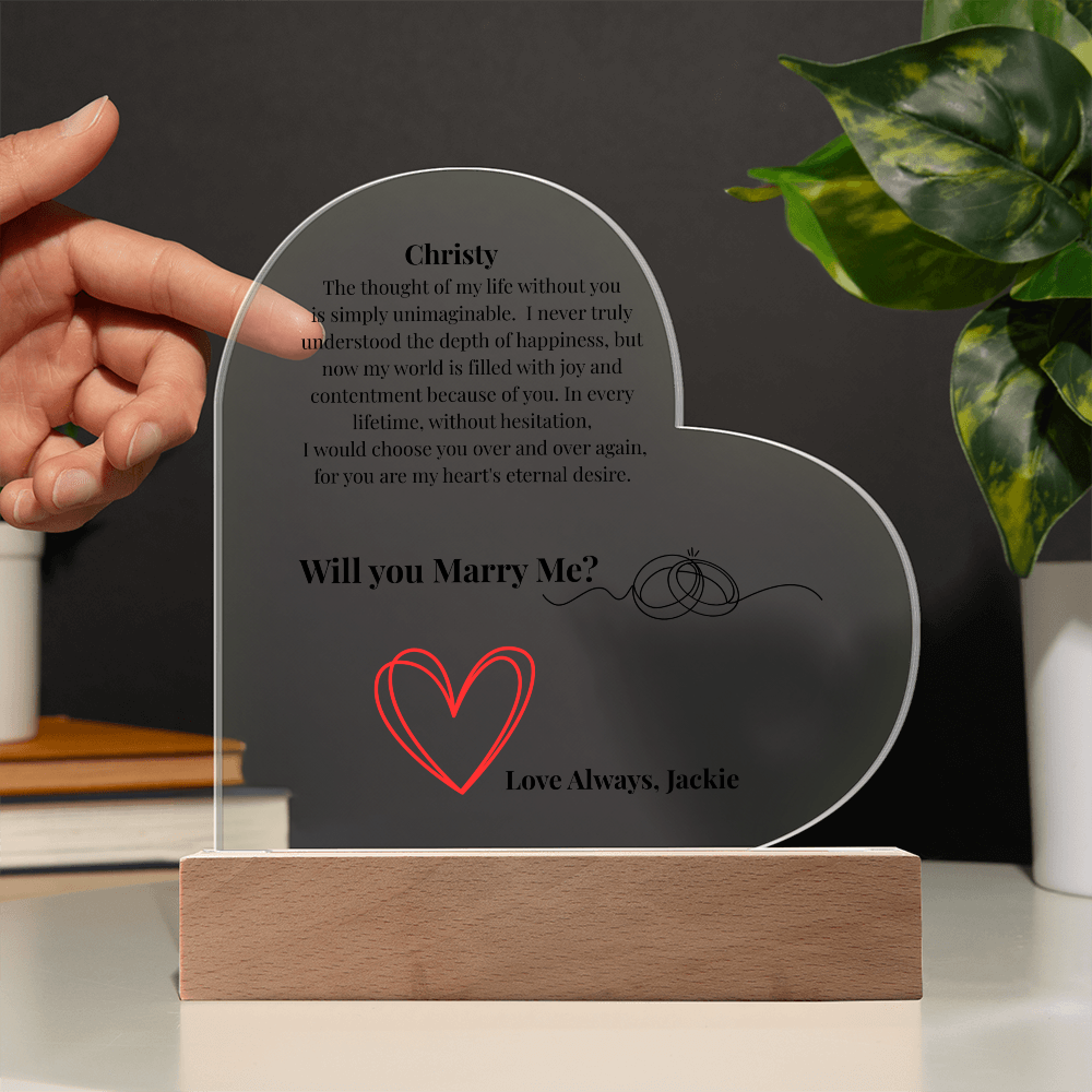 Will you Marry Me?