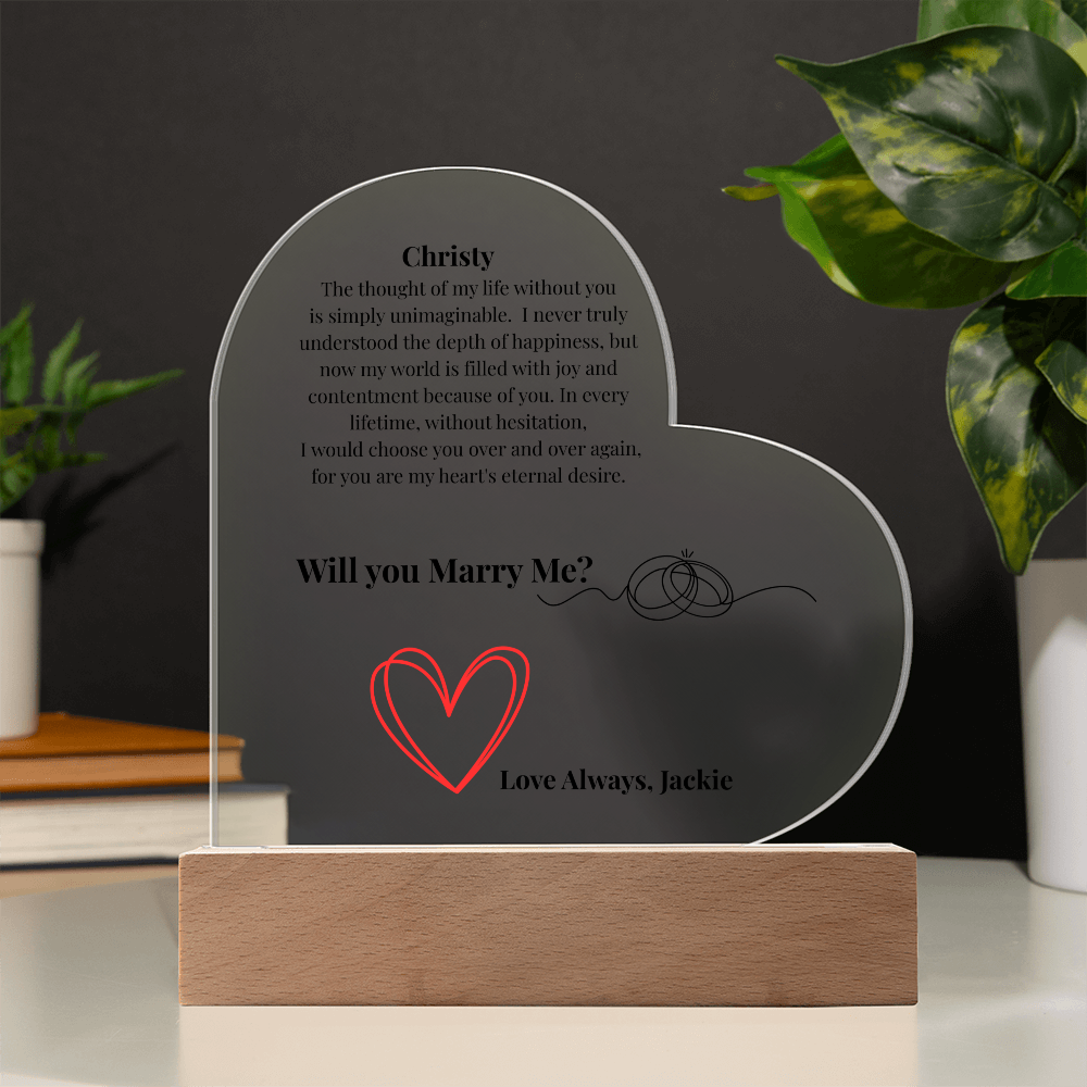 Will you Marry Me?